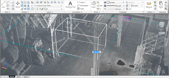 In AutoCAD Architecture, part of the Autodesk Factory Design Suite, you can import point cloud data of as-built conditions to verify factory setup and identify potential clashes.