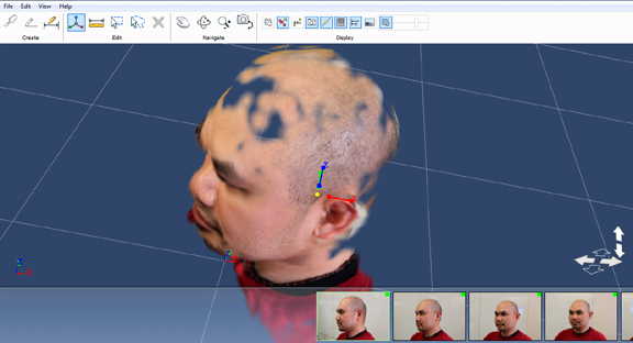 With the help of Autodesk Labs VP Brian Methews, I turned myself into a digital model in Photo Scene Editor.
