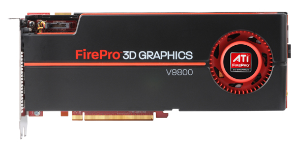 AMD releases ATI FirePro V9800, classified as 