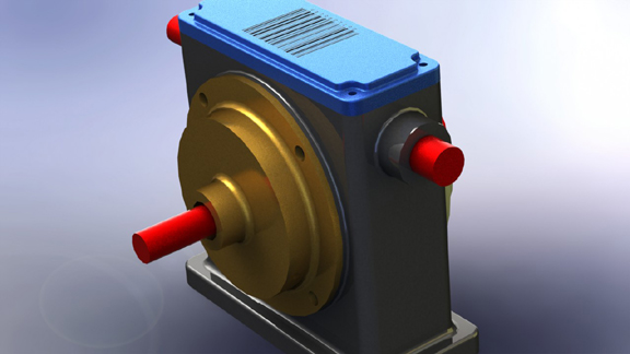 A rendering with decal, created in SolidWorks 2011's PhotoView 360.