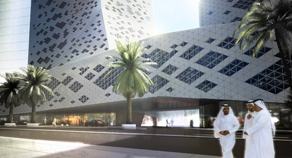 Crystal Towers by Henning Larsen Architects, one of the Be Inspired award finalists.