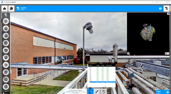 Autodesk Recap offers an easy way to work with acquired data from reality capture devices.