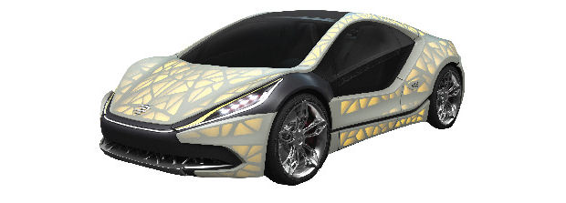 EDAG 3D Printed Concept Vehicle