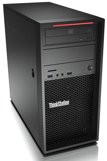 The new Lenovo ThinkStation P410 delivers mainstream workstation performance at new affordable price points. Image courtesy of Lenovo.