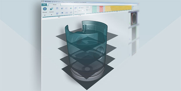 RETOMO integrates CT (computer tomography) technology into engineering workflows by enabling analysts, designers and engineers to turn CT image data into tessellated models ready for further analysis. Image courtesy of BETA CAE Systems.