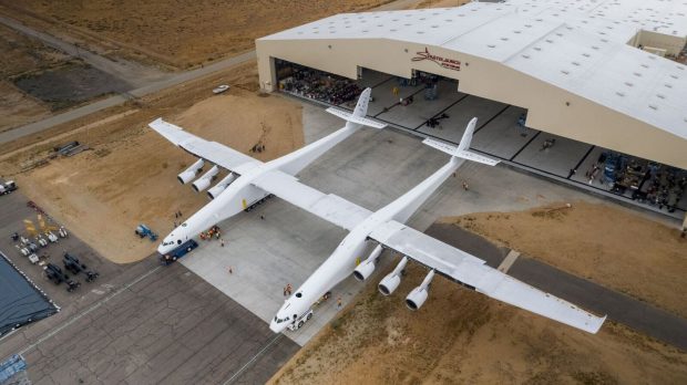 in the case of the Stratolaunch air-launch platform pictured above it was essential to take as much weight out as possible—while still achieving flight certification. Image courtesy of Collier Research.