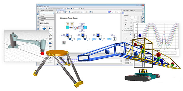 Maplesoft has released the 2017 edition of MapleSim, its advanced system-level modeling tool. Deployed across a wide variety of applications and industries, MapleSim is known for its functionality for creating physics-based digital twins for virtual commissioning. Image courtesy of Maplesoft.