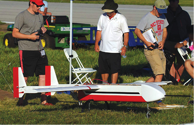 The AUVSI SUAS competition requires students to design, integrate, report on and demonstrate an unmanned air system capable of autonomous flight and navigation, remote sensing and execution of specific tasks. 