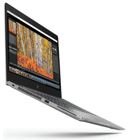 The new HP ZBook 14u G5 mobile workstation offers AMD Radeon Pro graphics. Image courtesy of HP.