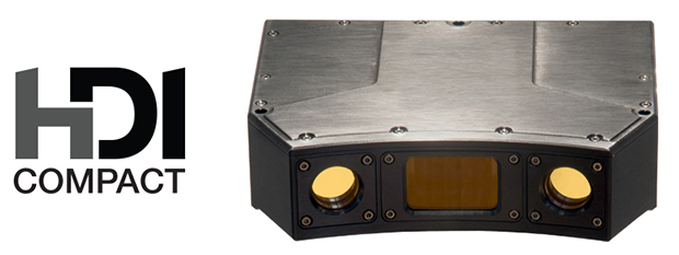 Polyga has introduced its dual-camera HDI Compact 3D scanner series for industrial applications. Series members use blue LED structured-light technology for rapid scanning and come with either 1.3-, 2.8- or 5.2-megapixel monochrome cameras for different scanning volumes. Image courtesy of Polyga Inc.