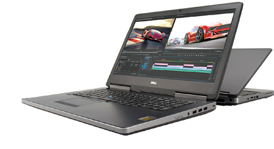 The Dell Precision 7720 mobile workstation offers a 17-in. viewing screen and seemingly unlimited configuration options. Image courtesy of Dell.
