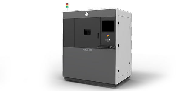 The ProX® SLS 6100 enables customers to seamlessly scale from functional prototyping to low volume functional production parts with industry-leading total cost of operation. Image courtesy of 3D Systems.