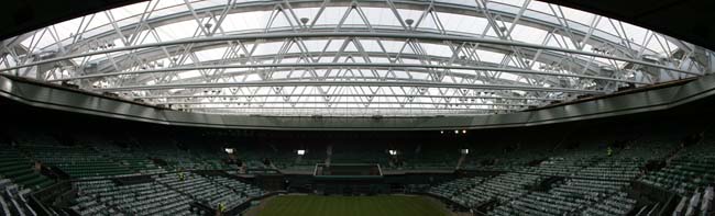 ANSYS Software Verifies Design of Wimbledon Retractable Roof