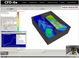 CFD-tv from Blue Ridge Numerics provides CFdesign v10 users with on-demand, task-specific training in a Web 2.0 format.