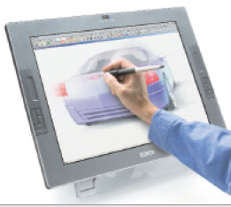 A Wacom Cintiq comes in handy for creating sketches right on your computer.