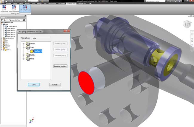 Design Study Automation Embedded in the CAD