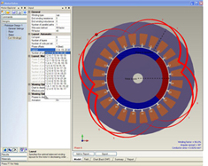 FEA Predicts Rotating Electronic Machine Performance