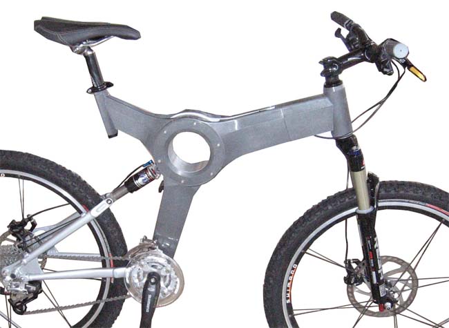 Full-Scale Folding Bike Built on Solido SD300