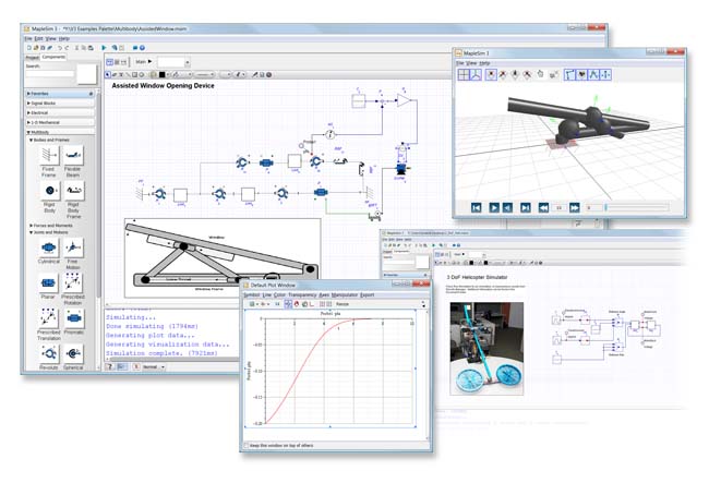 Maplesoft Releases MapleSim 3 Modeling Software
