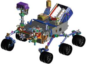 MSL rover