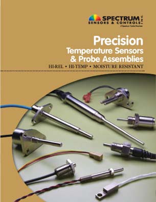 Spectrum Sensors and Controls Releases New Precision Temperature Sensor Selection Guide