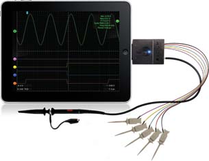 Turn an iPod, iPhone or iPad into an Oscilloscope 