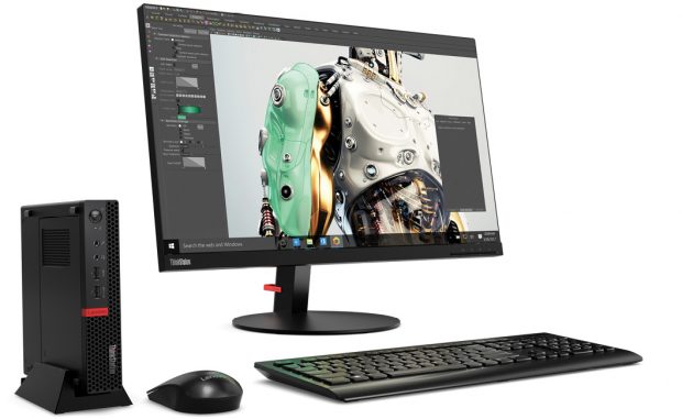 Some design engineers are opting for portable mini workstations, such as the Lenovo ThinkStation P320. Image courtesy of Lenovo.