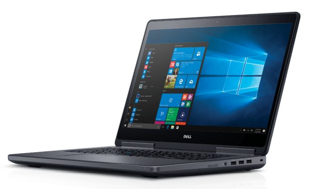 The Dell Precision 7720 17-in. mobile workstation can be configured with 7th Generation Intel Core i5, i7 and Intel Xeon processors. Image courtesy of Dell.