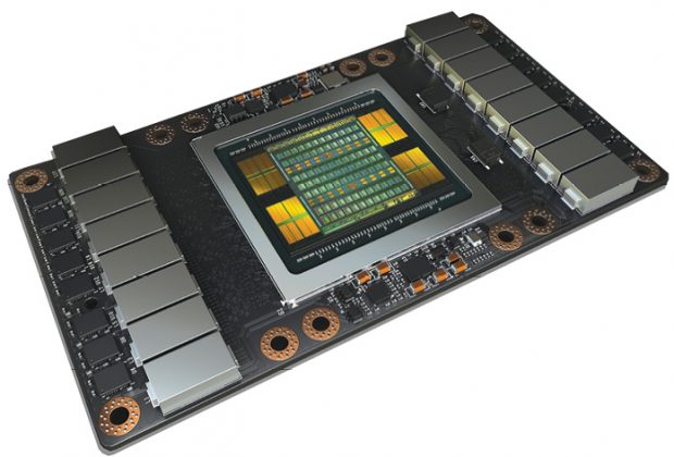 Based on the new NVIDIA Volta GV100 GPU, the Tesla V100 accelerator takes aim at artificial intelligence (AI) applications, promising greater speed and scalability for AI training and inferencing. To deliver this kind of power, the accelerator leverages an impressive capacity for parallel processing. Image courtesy of NVIDIA.