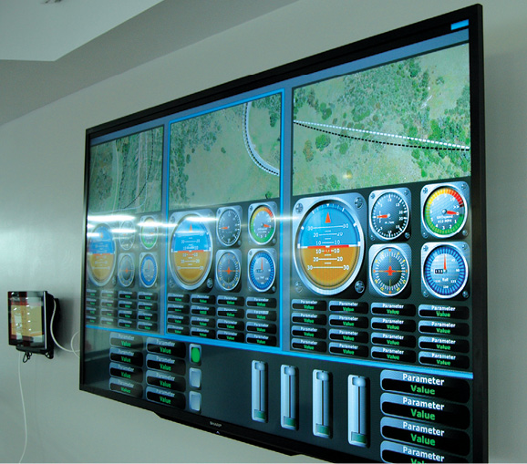 Data acquisition devices enable real-time visualization dashboards. Image courtesy of XAir Corp.